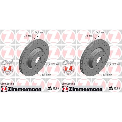 Dischi freno zimmermann - 2,